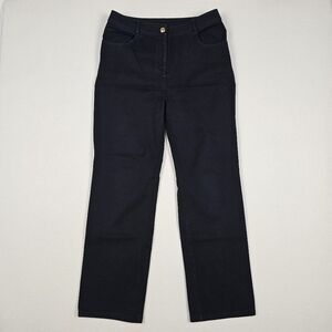St. John Straight Leg Stretch Denim Size 6